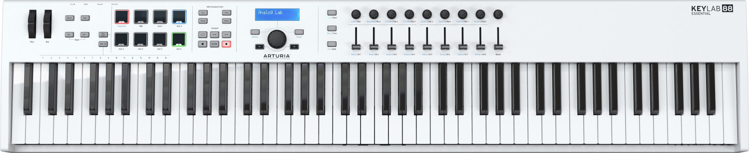 Arturia KeyLab Essential 88 blanc