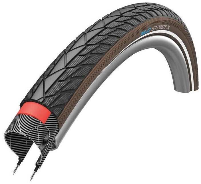 XLC Street X Puncture Protection Rigid 28 x 1.75 Reflex Brown
