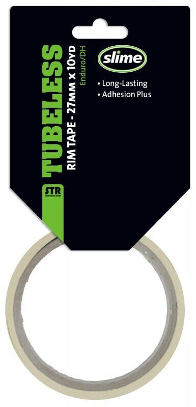 Slime Slime Tubeless Rim Tape 9 Meters 27 mm Black / Green