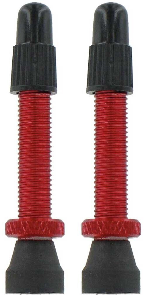 VAR Var 2 Alloy Presta Valves 35 Mm One Size Red