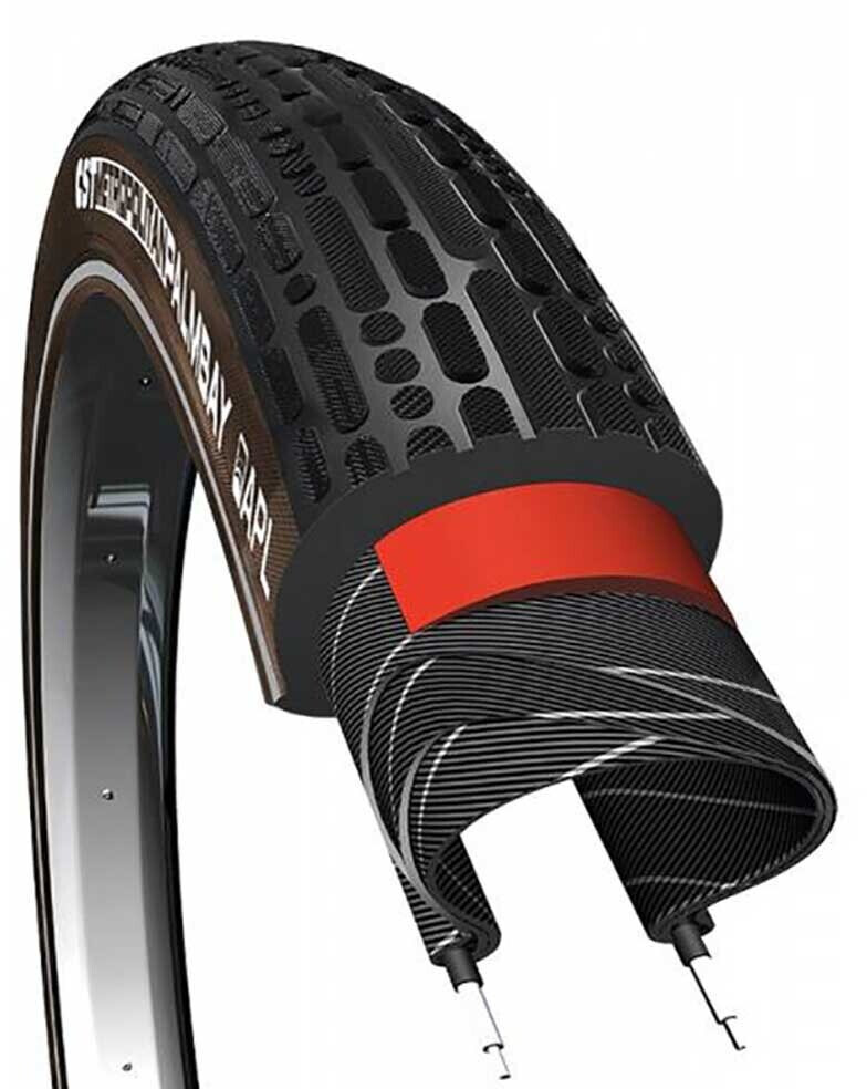 CST Palmbay Urban Rigid 28 x 2.00 Black / Brown Reflective