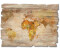 Art-Land Weltkarte 40x30cm (90936804-0)