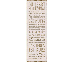 Reinders Deco Panel 30x90 Das Leben 30x90cm (62432352-0) ab 29,99 € |  Preisvergleich bei | Poster