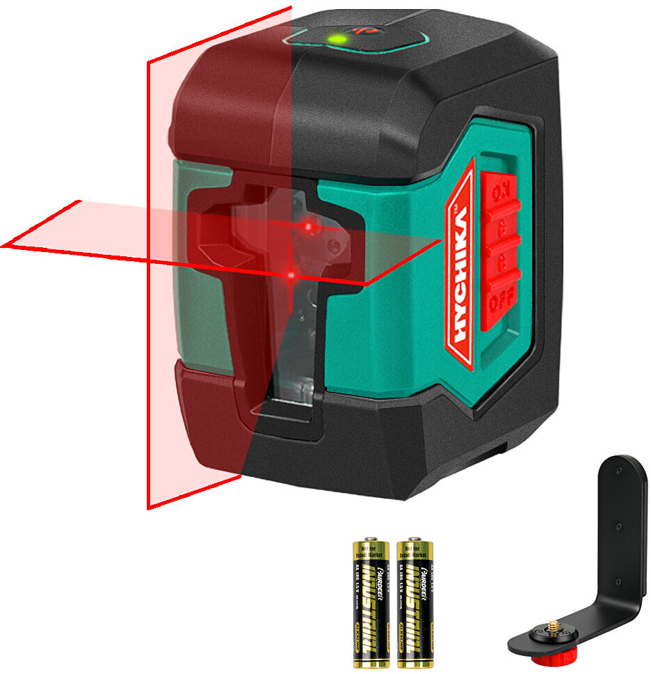 HYCHIKA Laser Level 50 Feet Line Laser with Dual Modules (LL-2R10C)