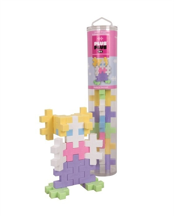 Plus-Plus BIG Pastel 15 pcs / Tube (3225)