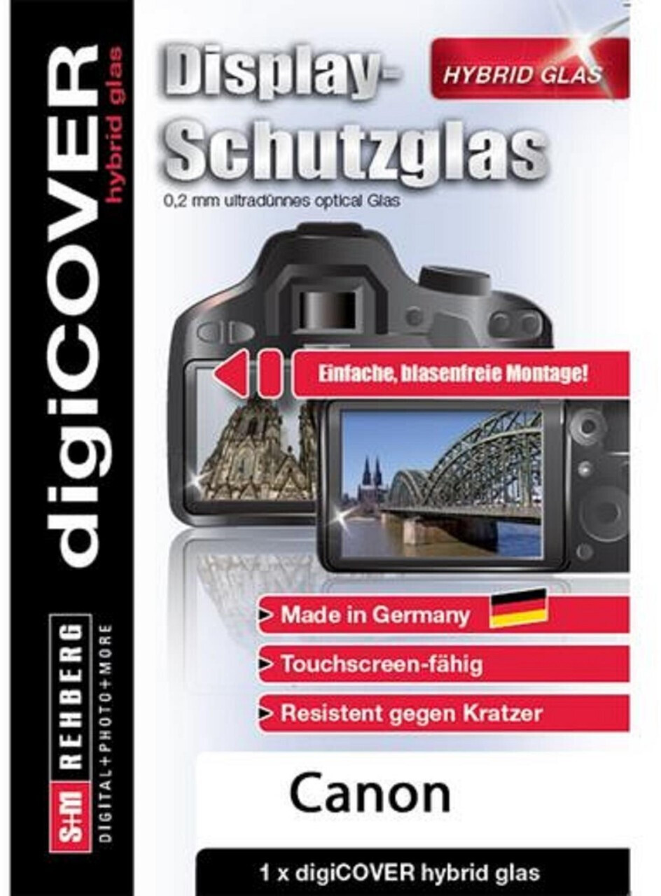 S+M Rehberg digiCOVER hybrid glas Canon G5x/G9x