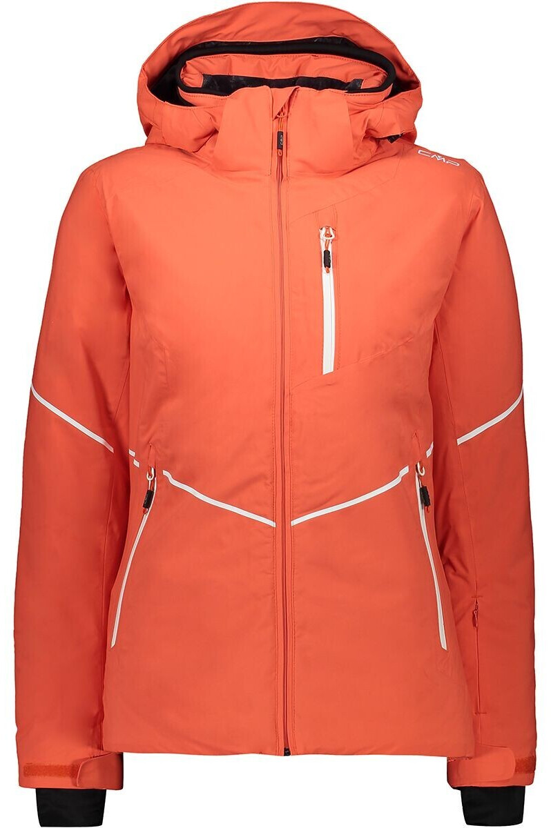CMP Women Flat Zip Hoodie Jacket (39W1696) bitter