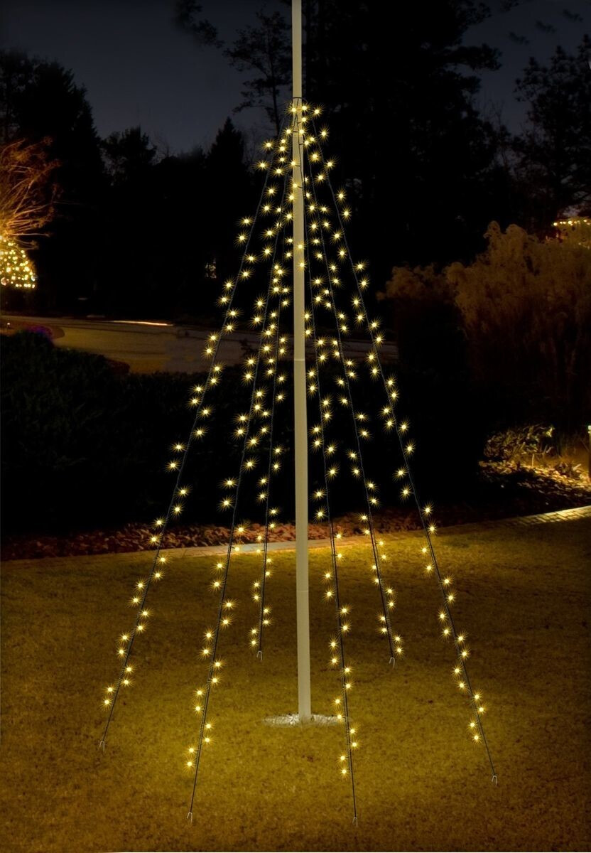 Montejaur LED Baum für Fahnenmast 480 LED warmweiß 6m kaufen