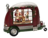 Konstsmide B/O WL Caravan with Santa (4386-550)