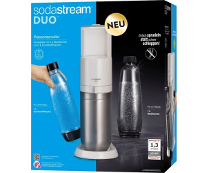 SODASTREAM DUOBICB - Machine DUO Blanche Pack 4 bouteilles (2 carafes DUO +  2 Fuse LV) + 1 cylindre d'échange CQC - Cdiscount Electroménager