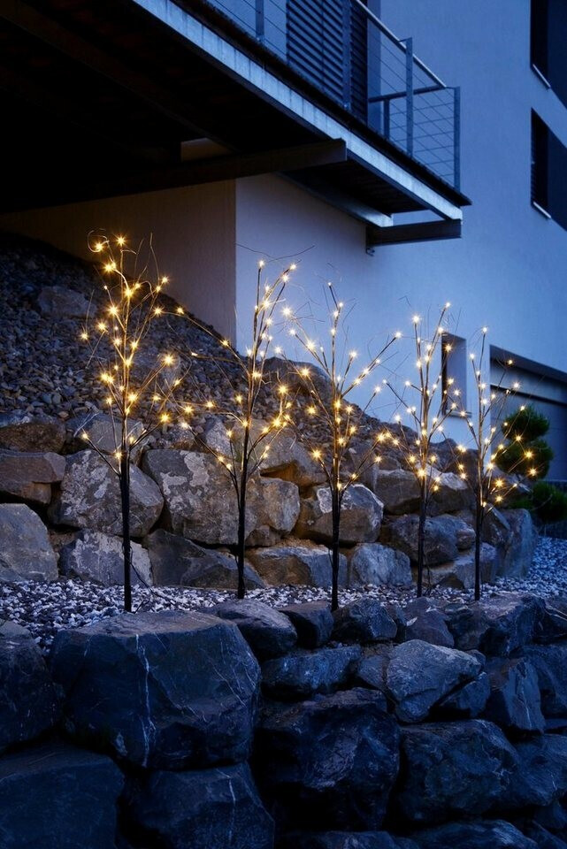 FHS LED-Lichterbaumset mit Erdspieß warmweiß (13462) ab 26,99