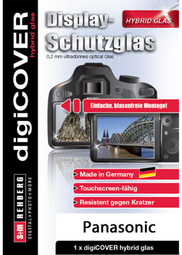 S+M Rehberg digiCover Hybridglas Panasonic DMC-FZ2000