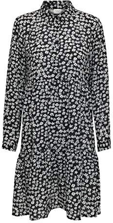 Jacqueline de Yong Jdypiper L/s Aop  Shirt Dress Wvn Noos (15221987) dark navy