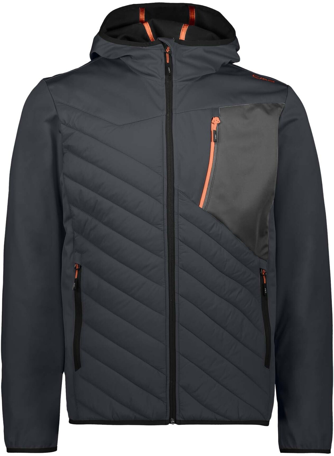 CMP Man Jacket Fix Hood (30A1527) antracite