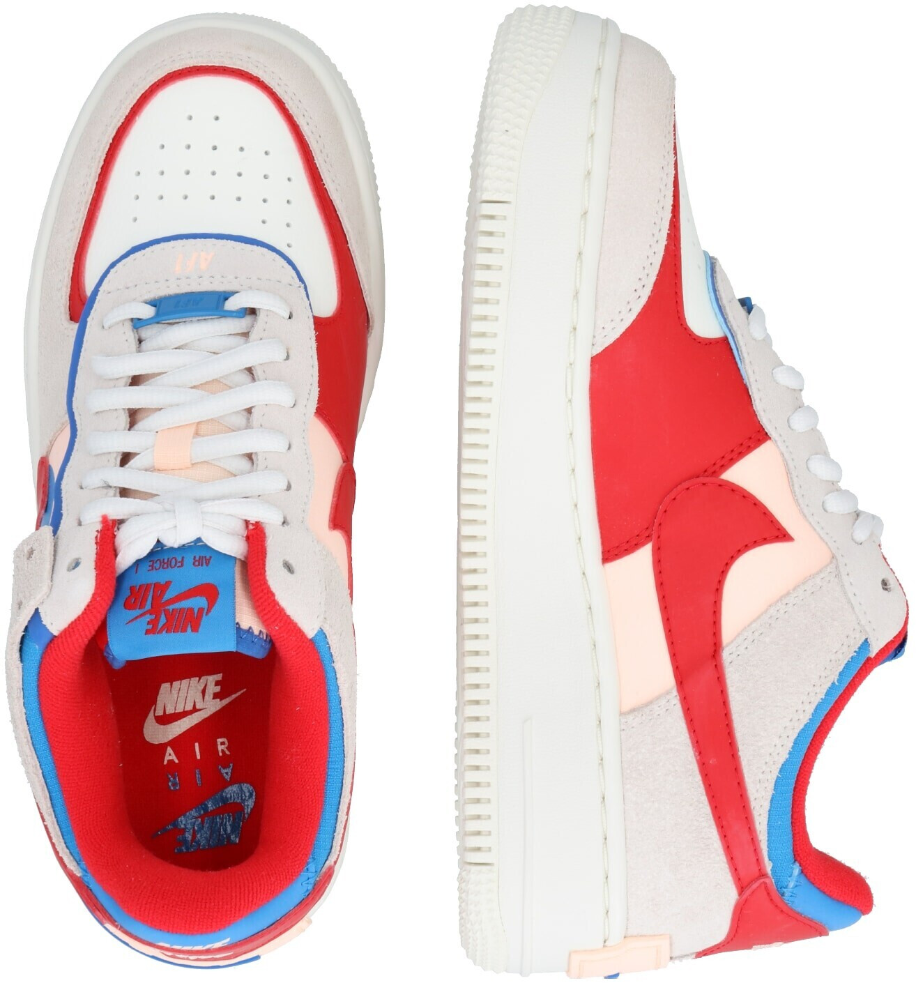 nike air force 1 shadow sail royal red