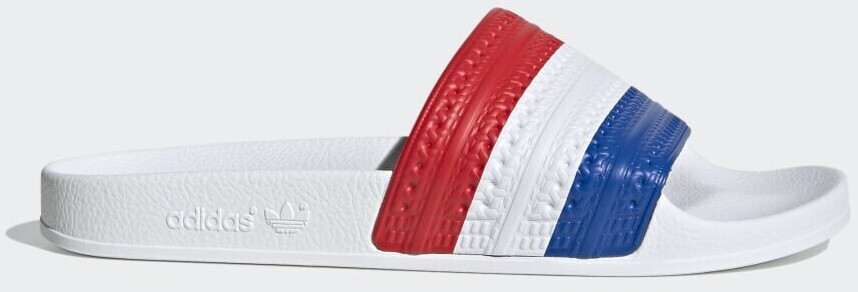 Adidas Adilette Red/Cloud White/Blue