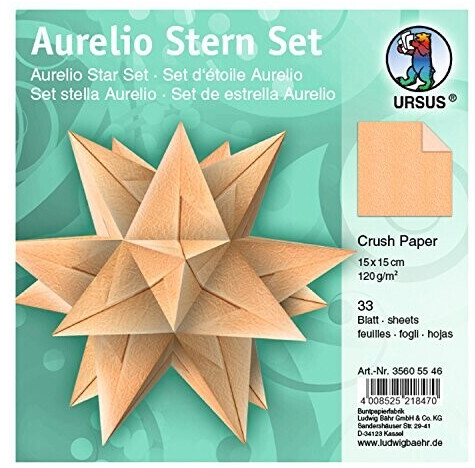 Ursus Aurelio Star Set 120g/m² Crush Paper