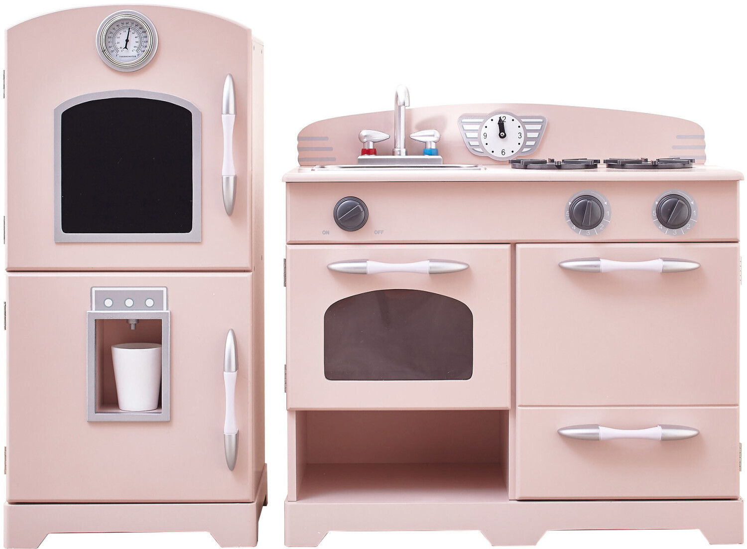 Teamson Play Kitchen 2 pcs. pink