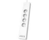 Smarte Steckdose, 2x USB-A, WLAN , per Sprache / App steuern, 2300W, 10A