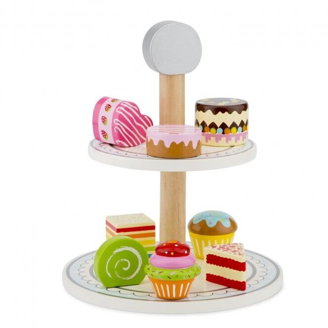 New Classic Toys Cake Stand 9 pcs (10622)
