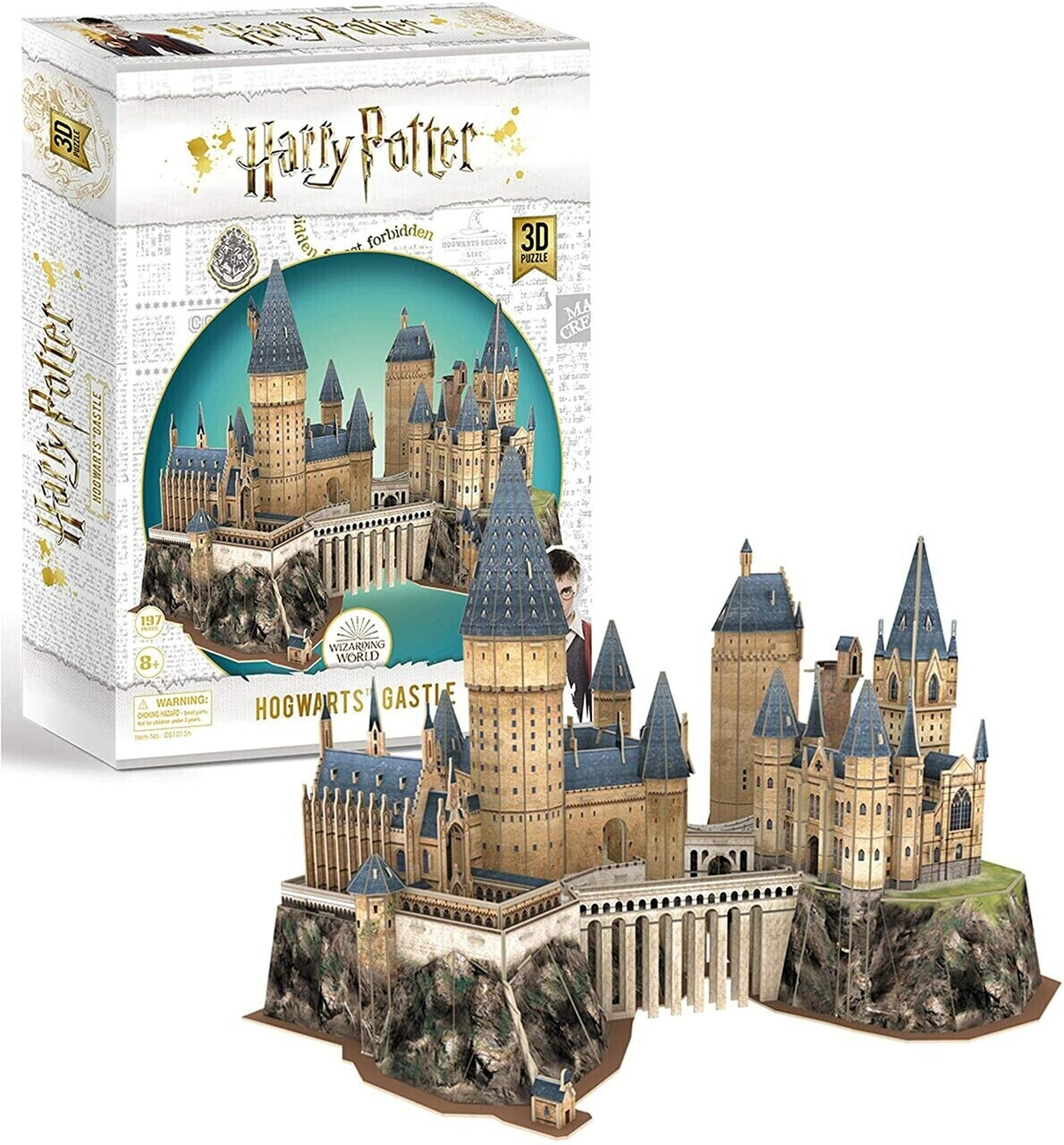 Paul Lamond Games Hogwarts Castle 3D Puzzle 197 pieces