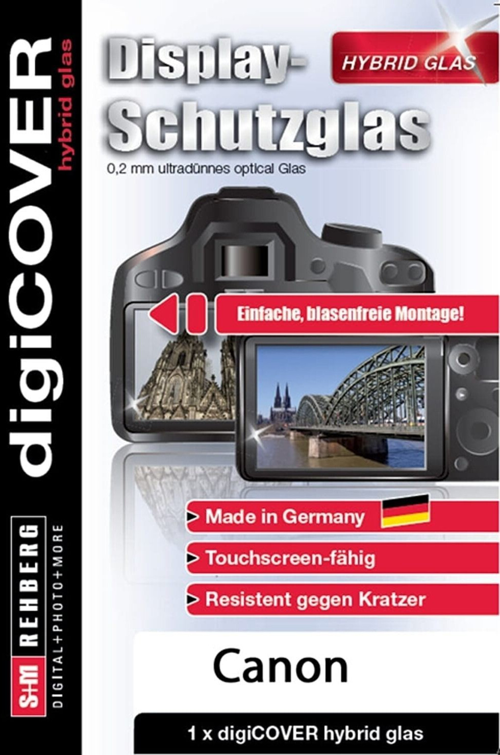 S+M Rehberg digiCover Hybrid Glas Canon EOS RP
