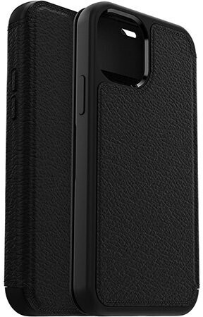 OtterBox Strada Folio Case (iPhone 12/12 Pro) Shadow Black