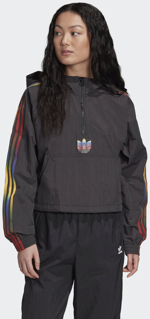 Adidas Adicolor Half-Zip Crop Windbreaker Women (GD2262) black ab 52,99