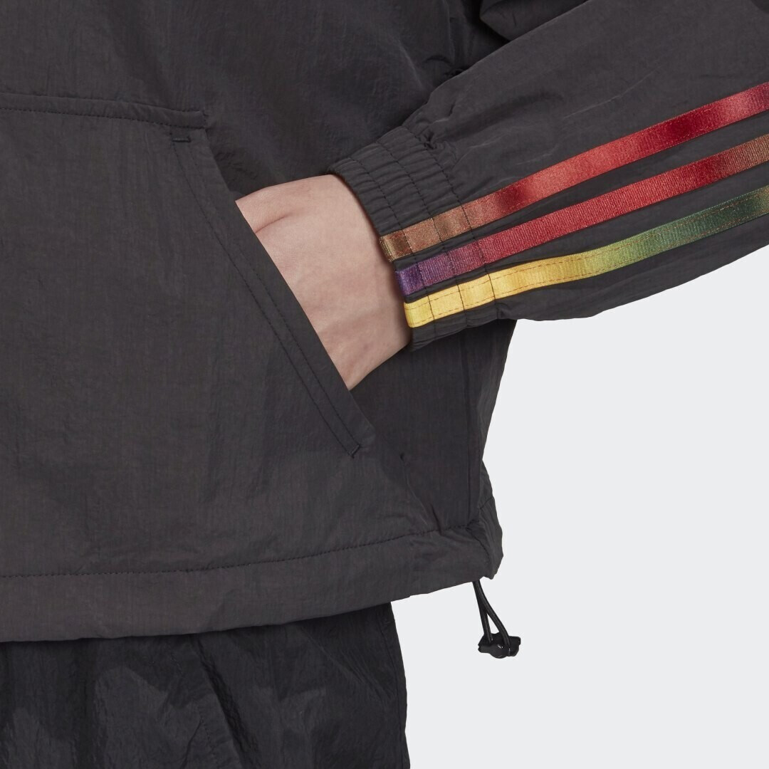 adidas crop windbreaker