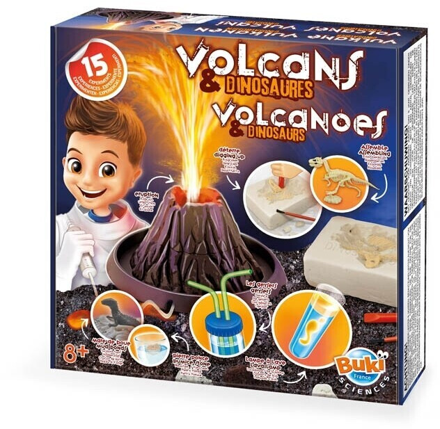 Jeu scientifique Clementoni 52629 Experiences Volcaniques - Jeu de