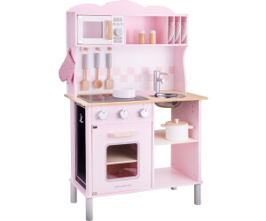 Set Plateau Thé Et Gâteau à Découper New Classic Toys - Jeu D'Imitation Rose - Pour Enfants 18 Mois Et Plus