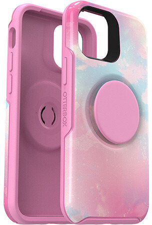 Photos - Case OtterBox Symmetry  + Pop  Daydreamer Pink Gra (iPhone 12 mini)