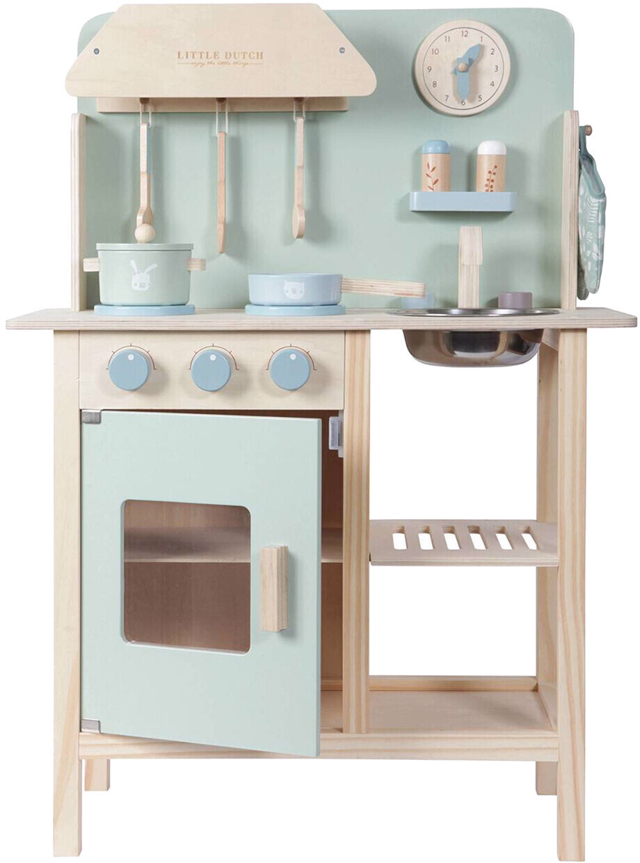 Little Dutch Wooden Play Kitchen mint (4433)