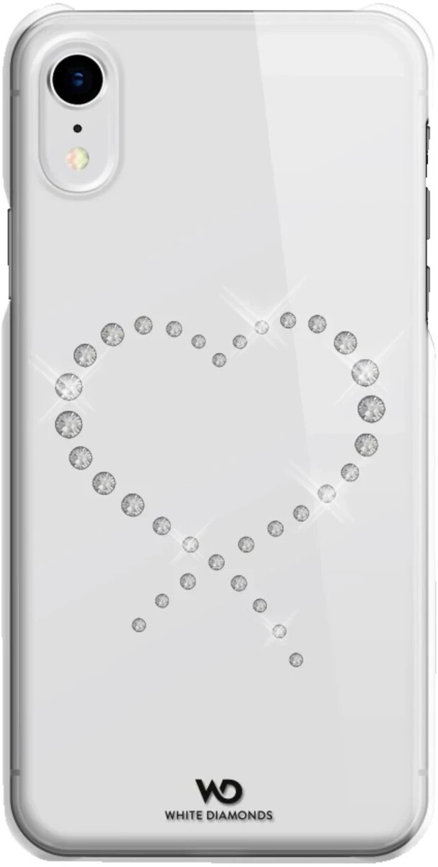 White Diamonds Eternity Backcover Apple iPhone XR Crystal
