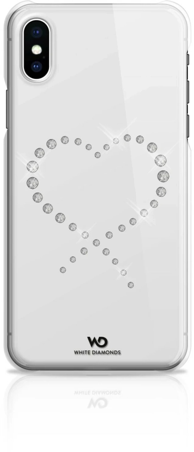 White Diamonds Eternity Backcover Apple iPhone XS Crystal