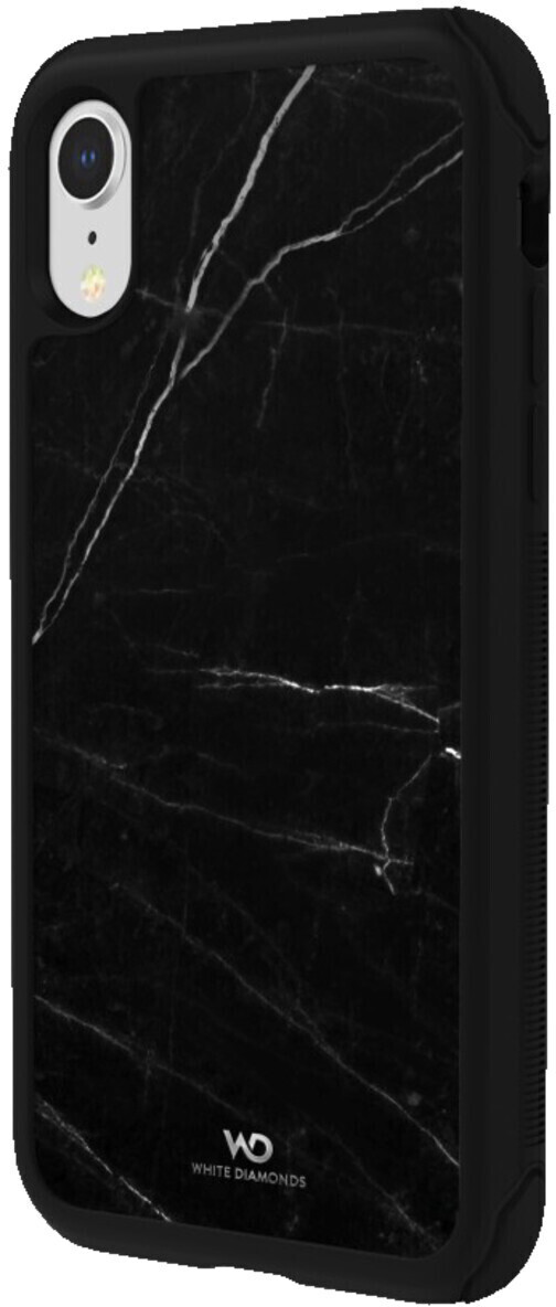 White Diamonds Tough Backcover Apple iPhone XR black