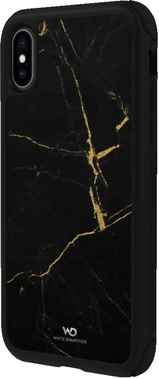 White Diamonds Tough Marble Backcover Apple iPhone X iPhone XS white