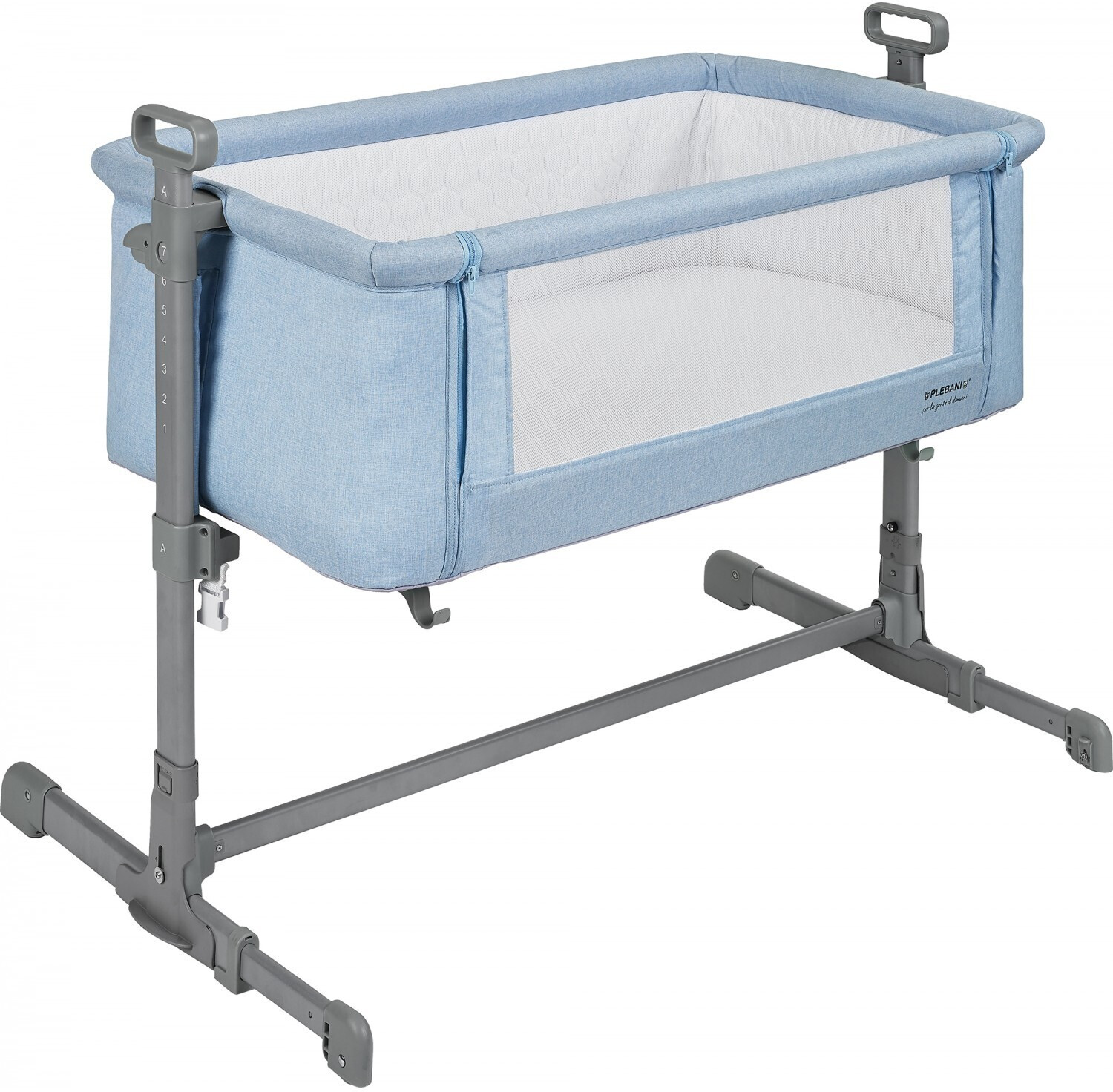 Plebani Co-Sleeping Stellina - light blu