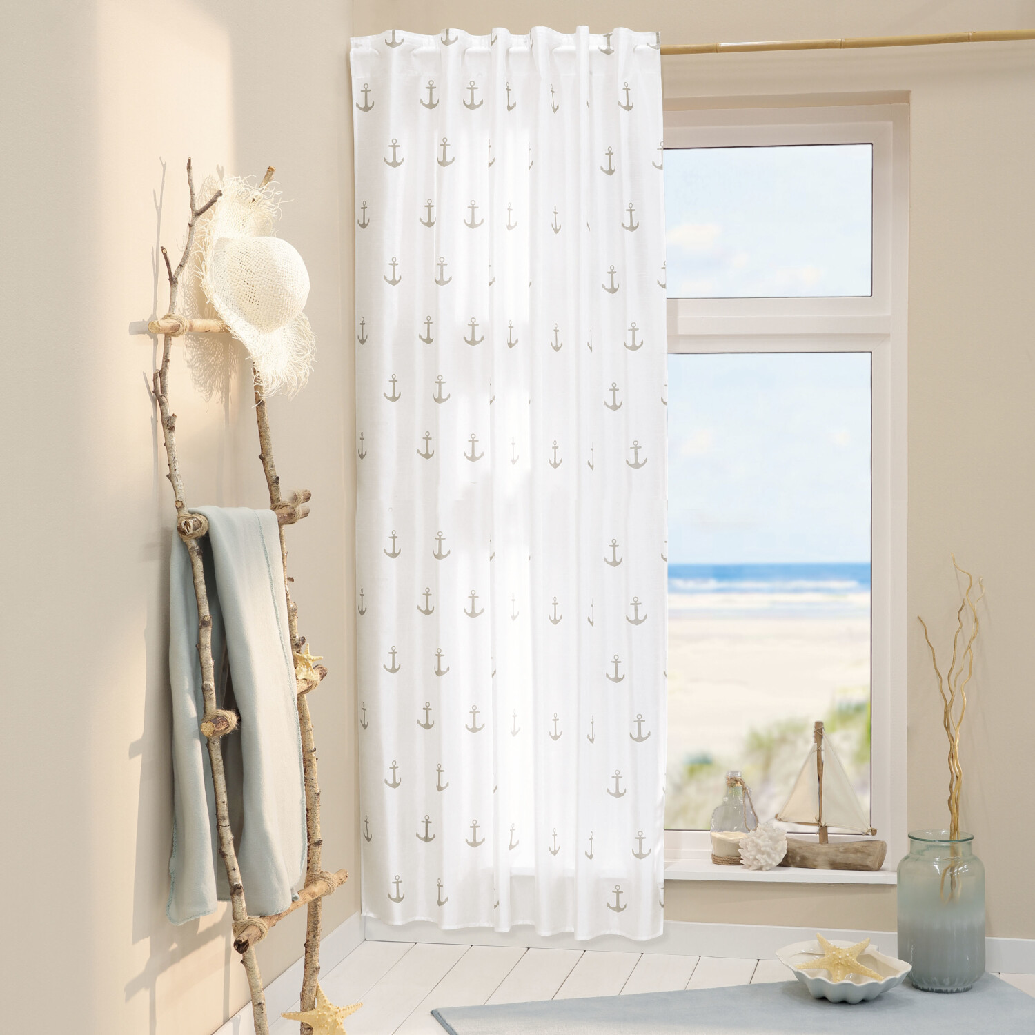 Delindo Lifestyle Anker 12,90 Vorhang transparenter € ab weiß | 140x175cm bei Preisvergleich
