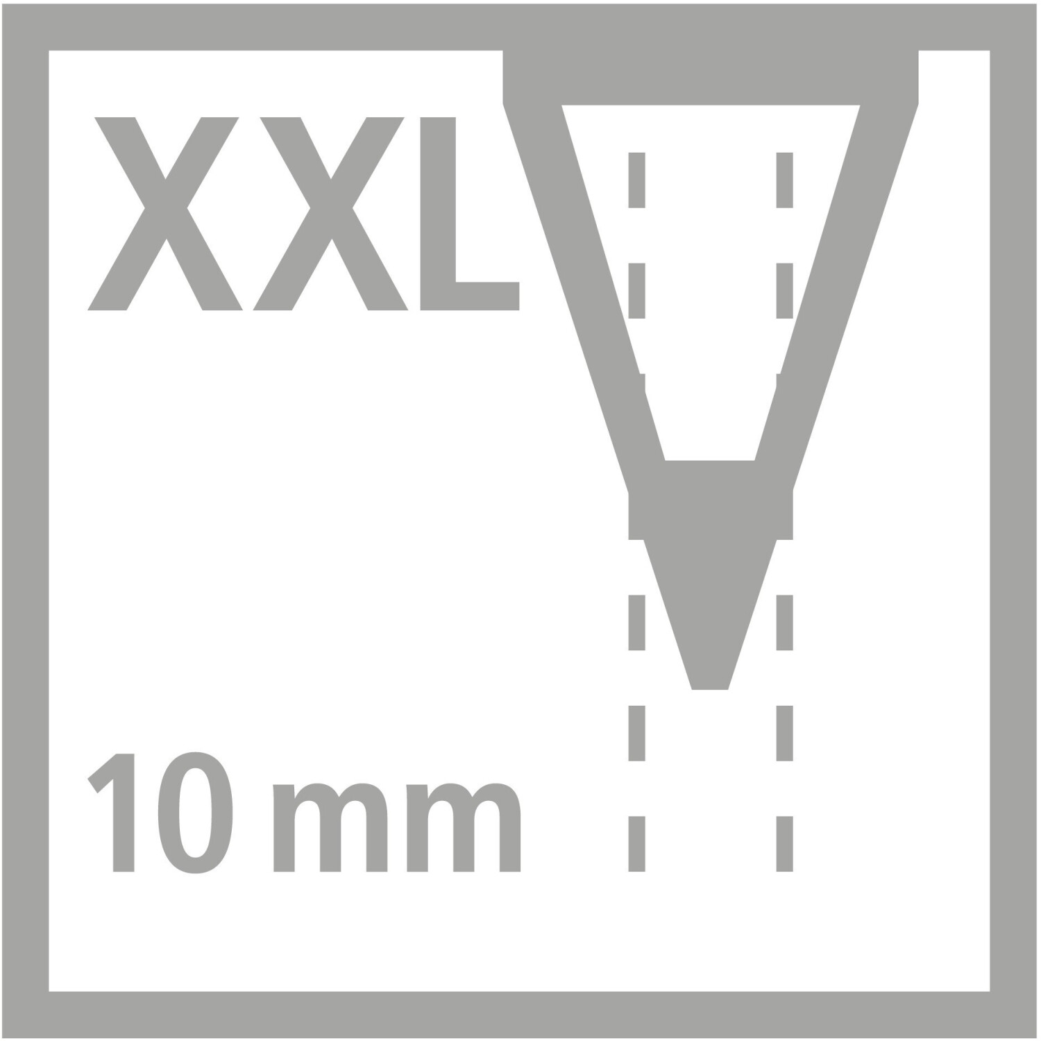 CRAYONS DE COULEUR AQUARELLABLE MINE EXTRA-LARGE Woody x6