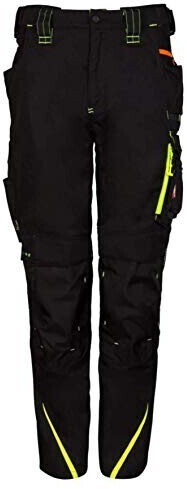 engelbert strauss Trousers 65511 black/yellow