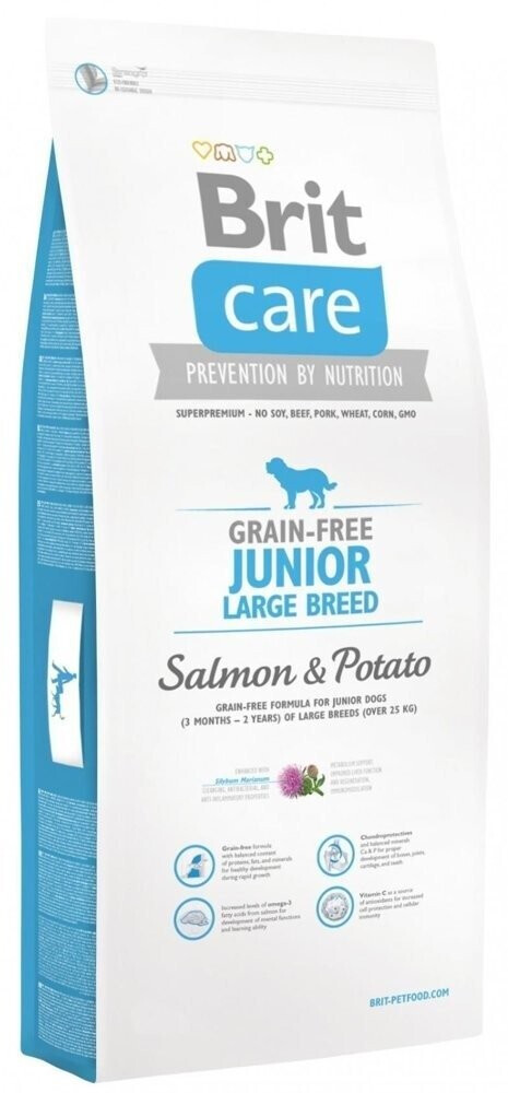 Brit Care Junior Grain-Free Junior Large Breed Salmon & Potato 3kg