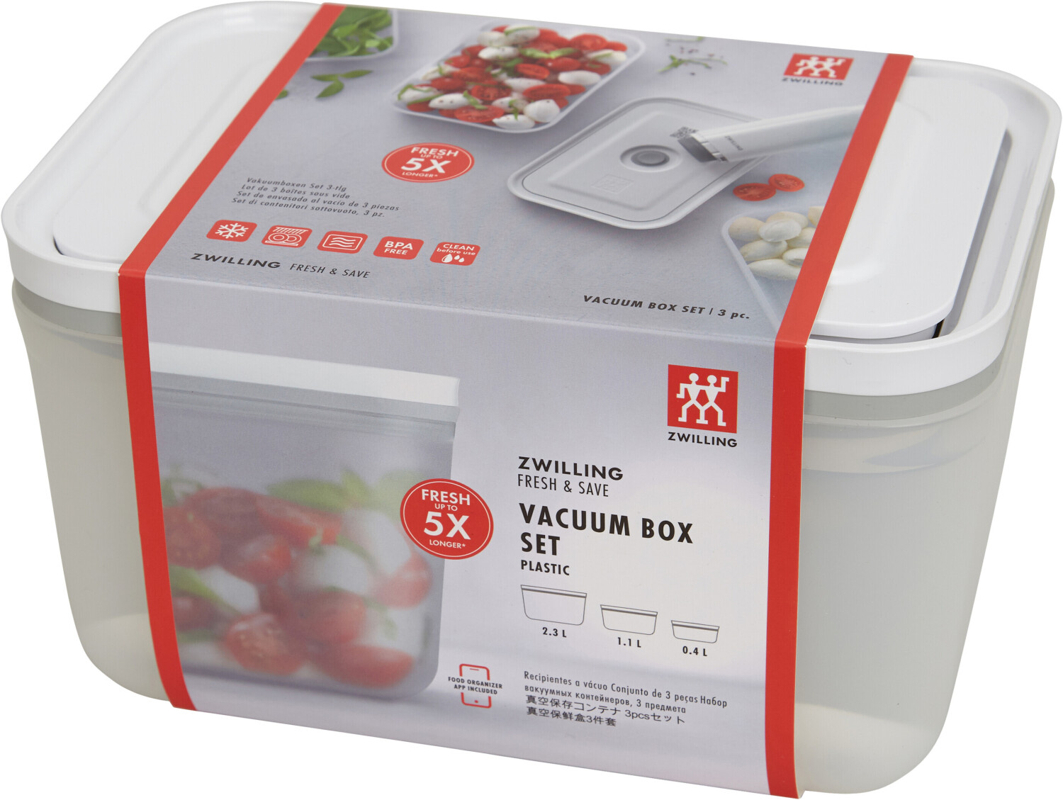 ZWILLING Fresh & Save Vakuum Boxset 3-teilig S/M/L ab 37,55 €