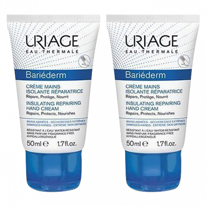 Uriage Bariederm crème mains (2 x 50 ml)