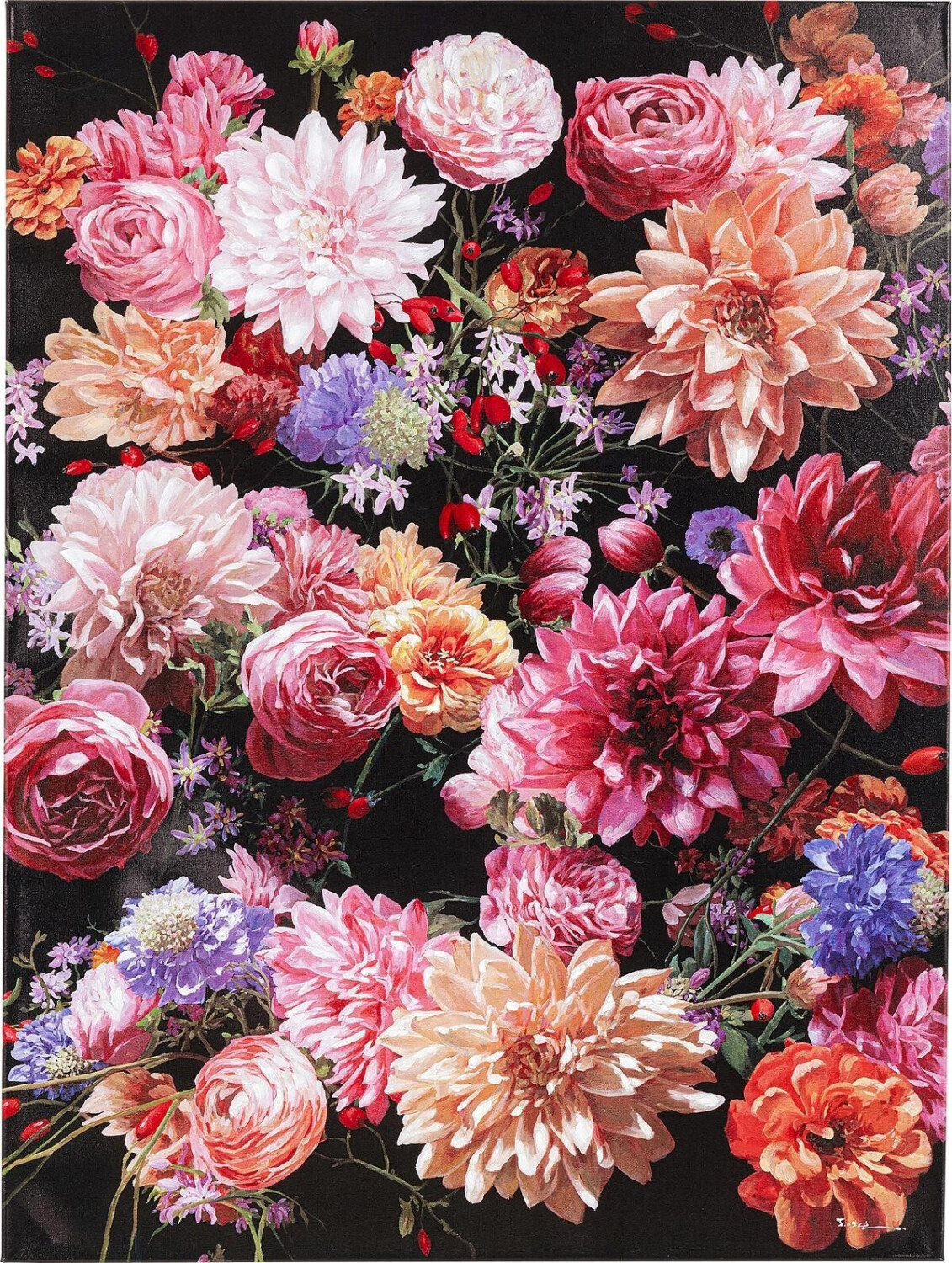 KARE Touched Flower Bouquet 90x120cm (52568)