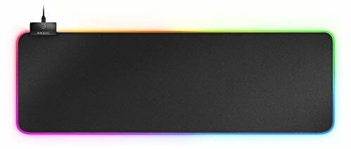 Tapis de Souris Mars Gaming MMPRGB2 RGB - Taille XXL (Noir) à prix bas