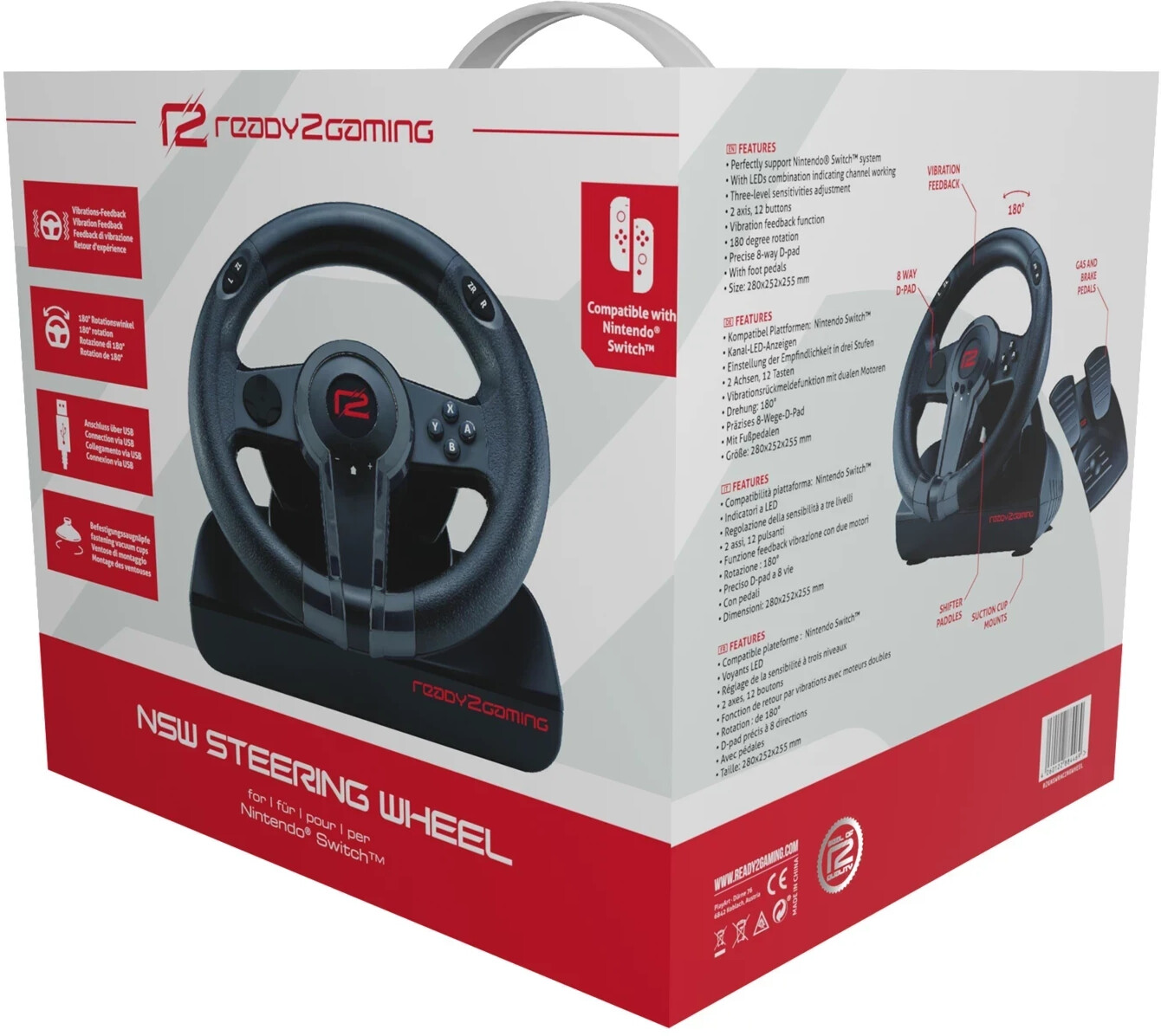 KYZAR Racing Wheel Lenkrad (Switch, NEU) für 79,90 € von FUNtainment Game  Store München