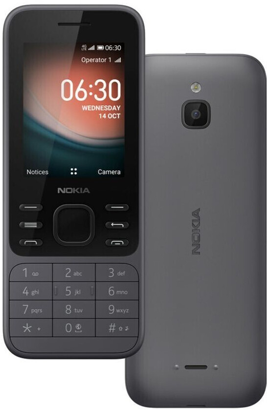 Nokia 6300 4G Light Charcoal
