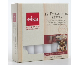 Eika Kerzen Spitzkerzen Terrakotta 24,5 x 2,4 cm 50er Pack Kerzen Eika 