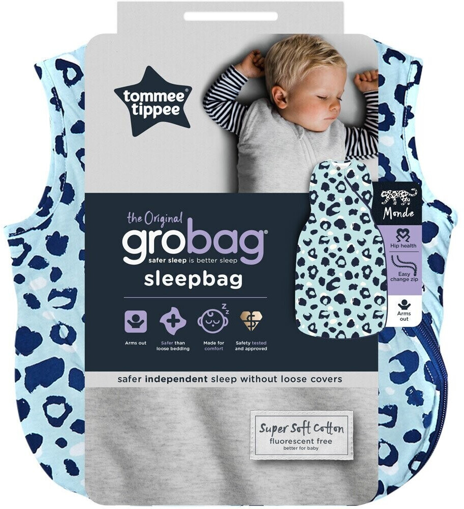 Tommee Tippee The Original Grobag Sleepbag blue leopard